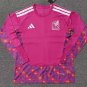 2026 Mexico Shirt Jersey GK Pink Long Sleeves Soccer Shirt Jersey goalkeeper