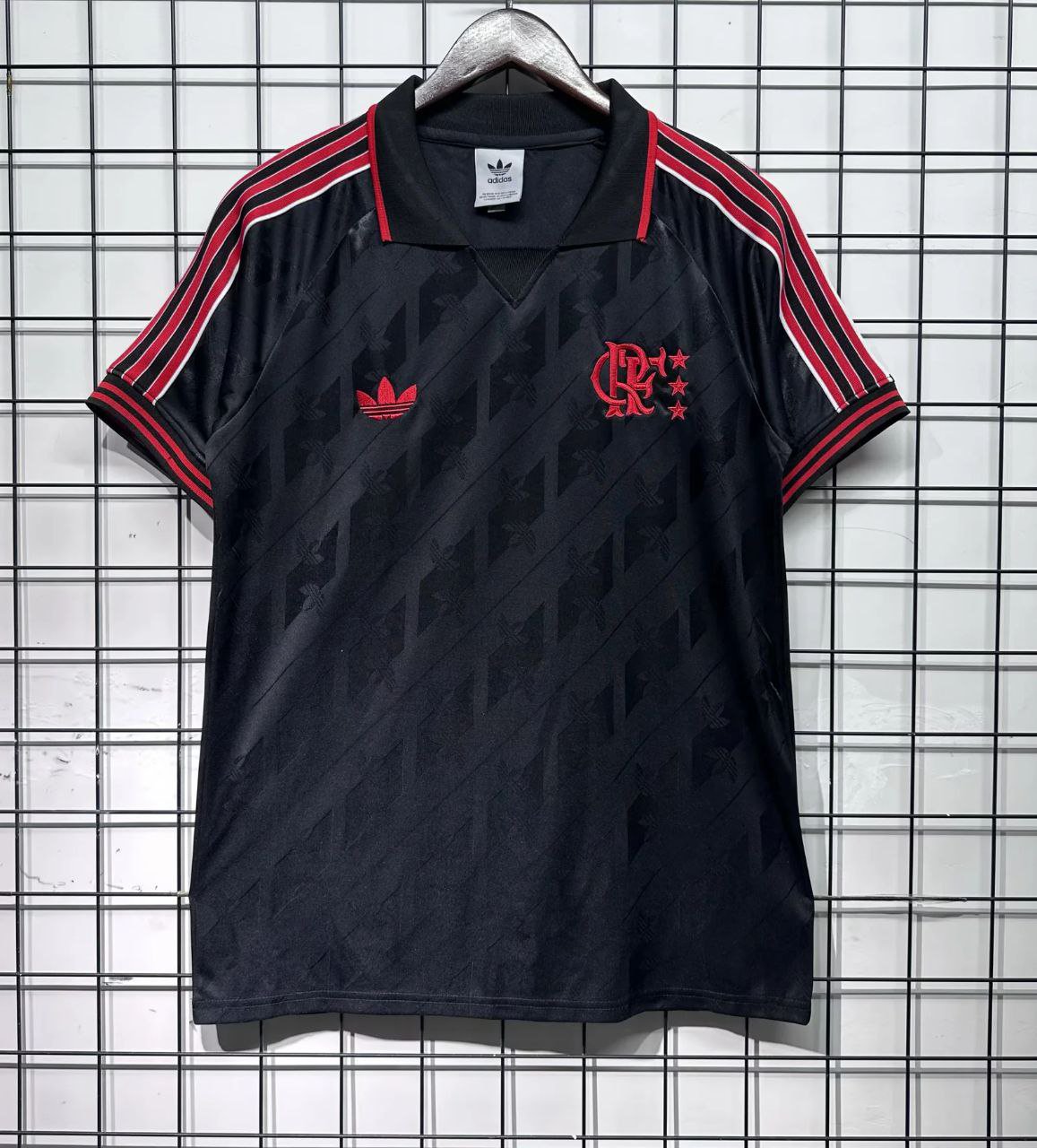 25-26 Flamengo black Retro version soccer jersey