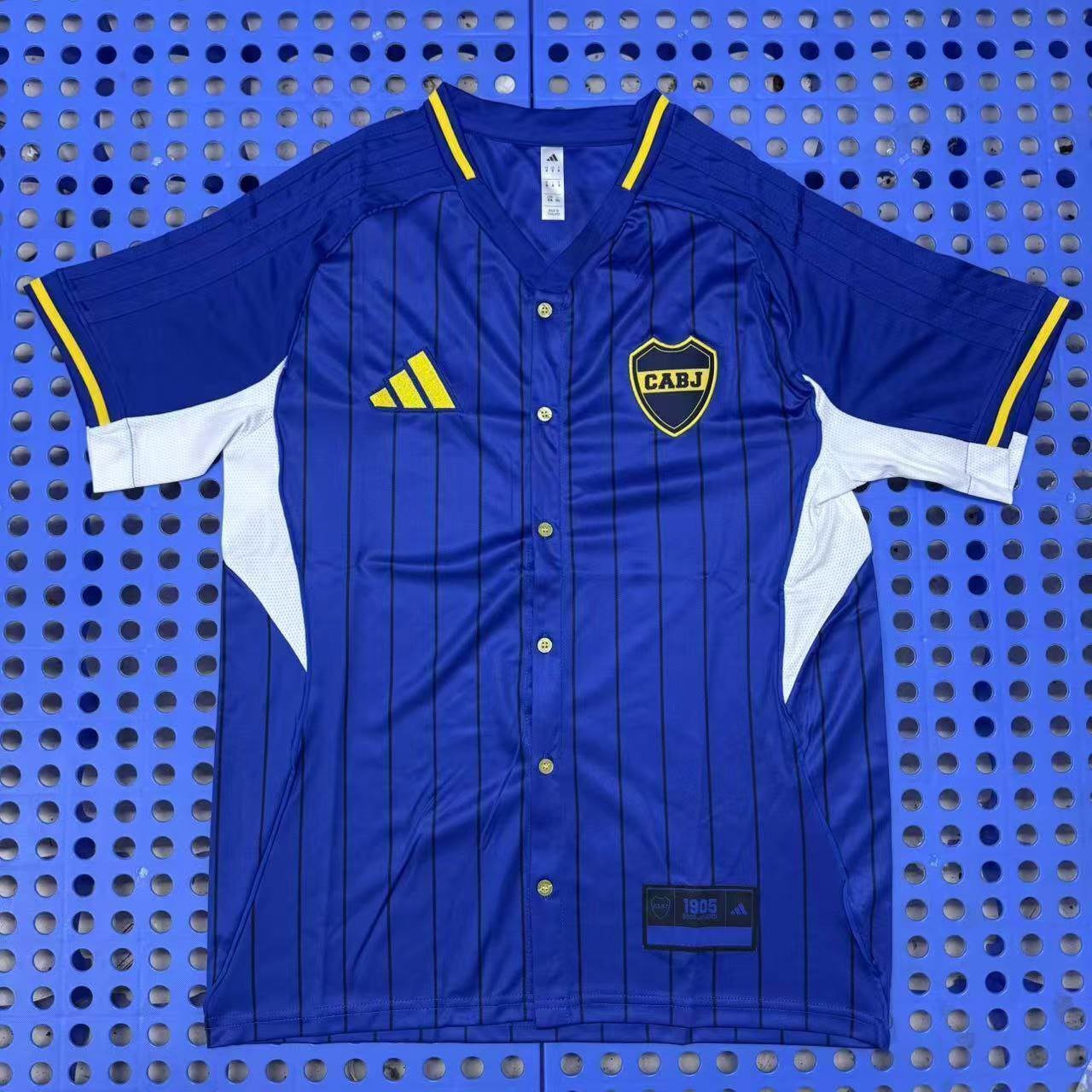 25-26 Boca blue Baseball jersey