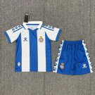 25-26 Espanyol Shirt Jersey Kids Kit Home Youth Kit Children Shirt Jersey Espanyol 2025-2026 New