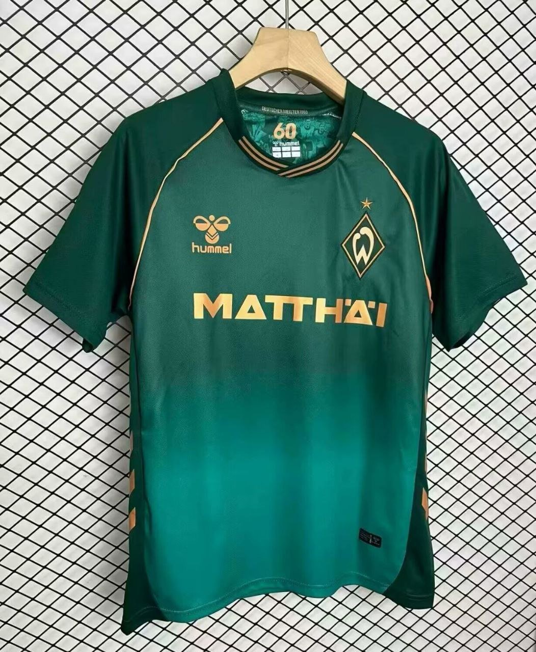 Werder Bremen Jersey Third Away 25-26 Soccer Men's Shirt Jersey Werder Bremen 2025-2026 Football New