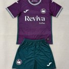 Swansea City Home Jersey 25-26 Kids Kit Youth Kit Children Jersey Swansea City 2025-2026 New