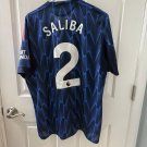 Saliba Arsenal Jersey Away 25-26 Soccer Men's Shirt Jersey Away Arsenal 2025-2026 Football New