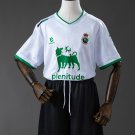 25-26 Racing Santander Jersey Home Kids Kit Soccer Youth Kit Children Jersey Racing Santander