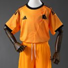 25-26 Roma Jersey Home Kids Kit Soccer Youth Kit Children Jersey Roma 2025-2026 New Football