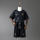 25-26 Portugal Jersey Away Kids Kit Black Youth Kit Children Jersey Portugal 2025-2026 New
