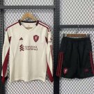 25-26 Liverpool Jersey Third Kids Kit Long Sleeve Youth Kit Children Jersey Liverpool 2025-2026 New