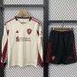 25-26 Liverpool Jersey Third Kids Kit Long Sleeve Youth Kit Children Jersey Liverpool 2025-2026 New