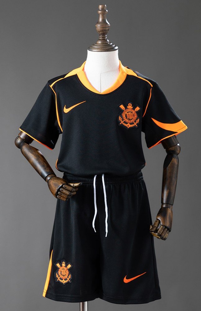 25-26 Corinthians Jersey Third Away Kids Kit Soccer Youth Kit Children Jersey Corinthians 2025-2026