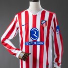 Atletico Madrid Jersey Home 25-26 Long-Sleeve Soccer Men's Jersey Atletico Madrid 2025-2026