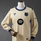Barcelona Jersey Away 25-26 Soccer Long-Sleeve Men's Jersey Barcelona 2025-2026 Football New