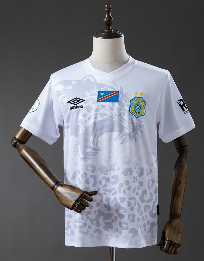 Congo 2026 White Shirt Jersey Soccer