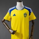 Sweden Shirt Jersey Home 25-26 Soccer Men's Shirt Shirt Jersey Sweden 2026 Football New