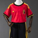 2026 Belgium Jersey Home Kids Kit Soccer Youth Kit Children Jersey Belgium 2025-2026 New Football