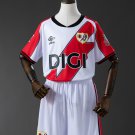 25-26 Rayo Vallecano Jersey Kids Kit Home Soccer Youth Kit Children Jersey Rayo Vallecano 2025-2026