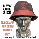 One Size Denim Bucket Hat