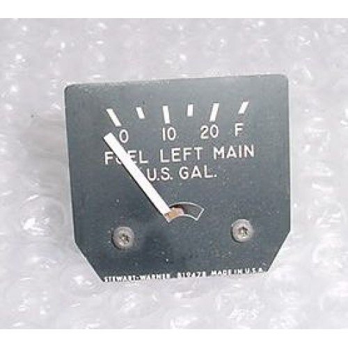 548776, Piper Cherokee Fuel Quantity Cluster Gauge Indicator