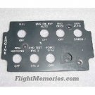 209-175-977-103, AH-1 Cobra Engine Panel EL Lightplate