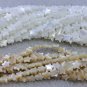 16inch Genuine pearl shell|Mop shell|mother of pearl shell|star carved beads 6mnm
