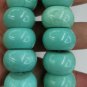 Large 18mmx12mm Turquoise stone Heishi Wheel Spacer Beads blue green stone full strand 16inch