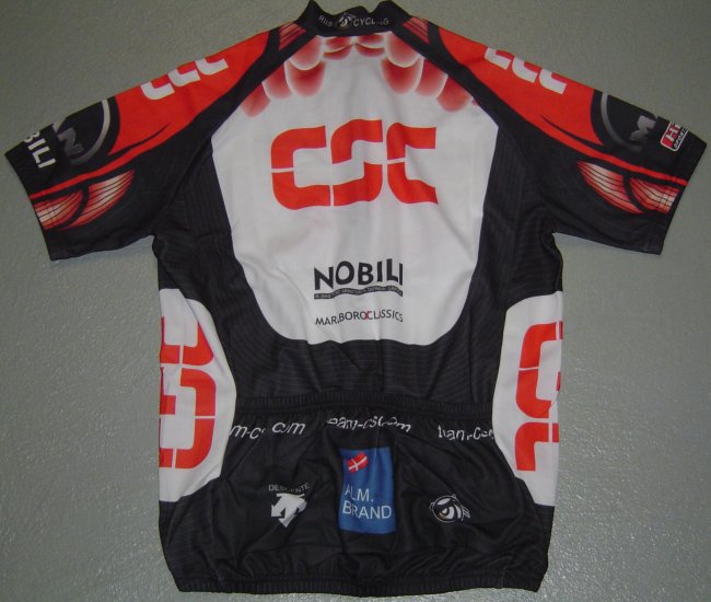 CSC TEAM CYCLING BIKE JERSEY AND SHORTS KIT SZ XXL