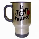 TOUR DE FRANCE STAINLESS STEEL TRAVEL COFFEE MUG (FREE SHIPPING WORLDWIDE!!)