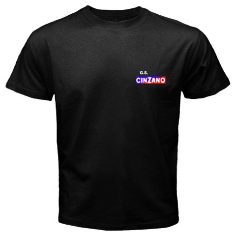 CINZANO PROFESSIONAL CYCLING TEAM BLACK T-SHIRT SZ S (FREE SHIPPING WORLDWIDE!!)