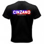 CINZANO PROFESSIONAL CYCLING TEAM BLACK T-SHIRT SZ S (FREE SHIPPING WORLDWIDE!!)