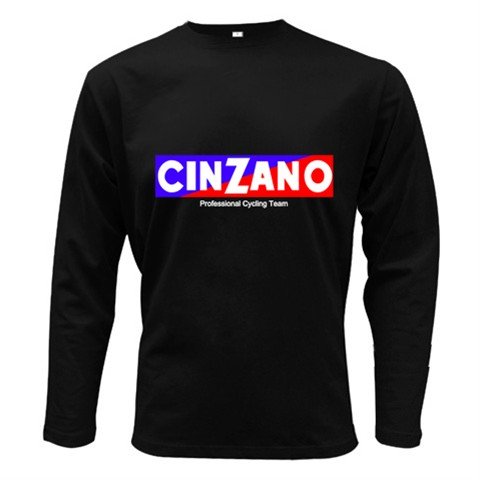 CINZANO PROFESSIONAL CYCLING TEAM LONG SLEEVE T-SHIRT SZ XXL (FREE