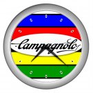 CAMPAGNOLO CAMPY CYCLING  SILVER WALL CLOCK NEW (FREE SHIPPING!!)