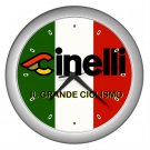 CINELLI CYCLING FRAME BAR TAPE SILVER WALL CLOCK NEW (FREE SHIPPING!!)