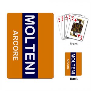 MOLTENI CYCLING TEAM CYCLE BIKE DECK PLAYING CARDS NEW (FREE SHIPPING WORLDWIDE!!)