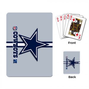 DALLAS COWBOYS DECK PLAYING CARDS NEW (FREE SHIPPING WORLDWIDE!!)