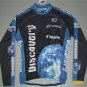 DISCOVERY CHANNEL LONG SLEEVE JERSEY & TIGHTS KIT SZ L