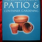 COMPLETE BOOK PATIO PLAN & CONTAINER GARDEN /GARDENING INSTRUCTION BOOK
