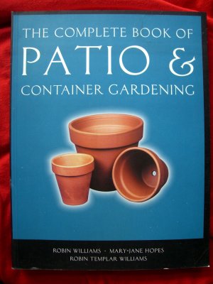 COMPLETE BOOK PATIO PLAN & CONTAINER GARDEN /GARDENING INSTRUCTION BOOK