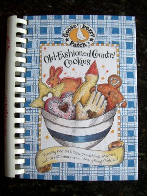 GooseBerry Patch Cookbook OLD-FASHIONED COUNTRY COOKIES Hard to Find Cookbook ~ Cookie Recipes!