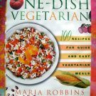 The One-Dish Vegetarian 100 Recipes by Maria Robbins Cookbook HC