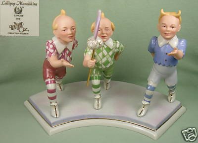 SOLD! Lenox Classics LOLLIPOP GUILD MUNCHKINS WIZARD OF OZ NIB