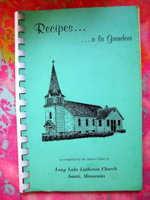 Isanti Minnesota (MN) Lutheran Church Cookbook 1971