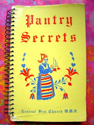 Pantry Secrets Church Cookbook 1963 Minneapolis, Minnesota MN  Swedish SmÃ¶rgÃ¥sbord  too!