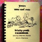 Vintage 1977 Trinity Lutheran Church Cookbook from Mason City Iowa Cookbook