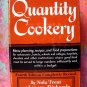 Quantity Cookery Menu Planning and Cooking for Large Numbers Cookbook HC 1966 by Lenore Richards