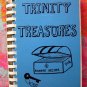 Vintage 1983 Trinity Treasures Lutheran Church Cookbook Norwegian Recipes Deronda Wisconsin WI