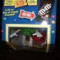 NEW M&M's WILD THING Roller Coster Dispenser Rare Variant SILVER MINT NIB