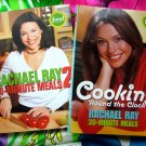 Lot Rachel Ray Cookbook ~ Cooking 'Round the Clock & 30-Minute Meals 2 (II)