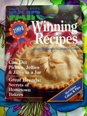 1994 Minnesota State Fair WINNING RECIPES ~ Recipe Collection / Cookbook