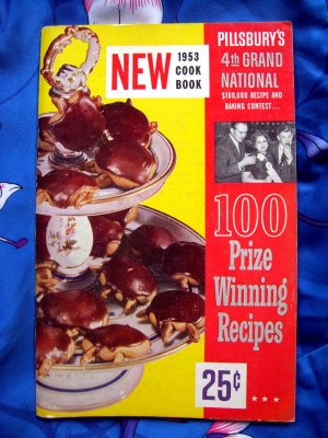 Pillsbury Bake Off 4th Grand National Cookbook ~ Vintage 1953