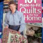 101 Made-to-fit Quilts for Your Home by Jeanne Stauffer ~ Quilt Instruction Book