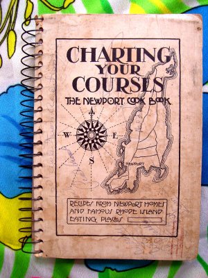 Rare 1st Edition 1948 CHARTING YOUR COURSES Cookbook ~ Newport Rhode Island RI